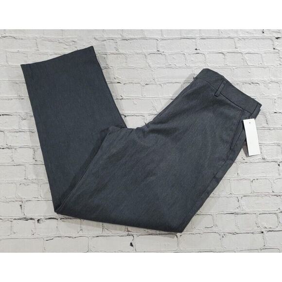 Alan Flusser Golf Pants Flat Front Gray MENS SIZE 32X32 - Picture 5 of 8